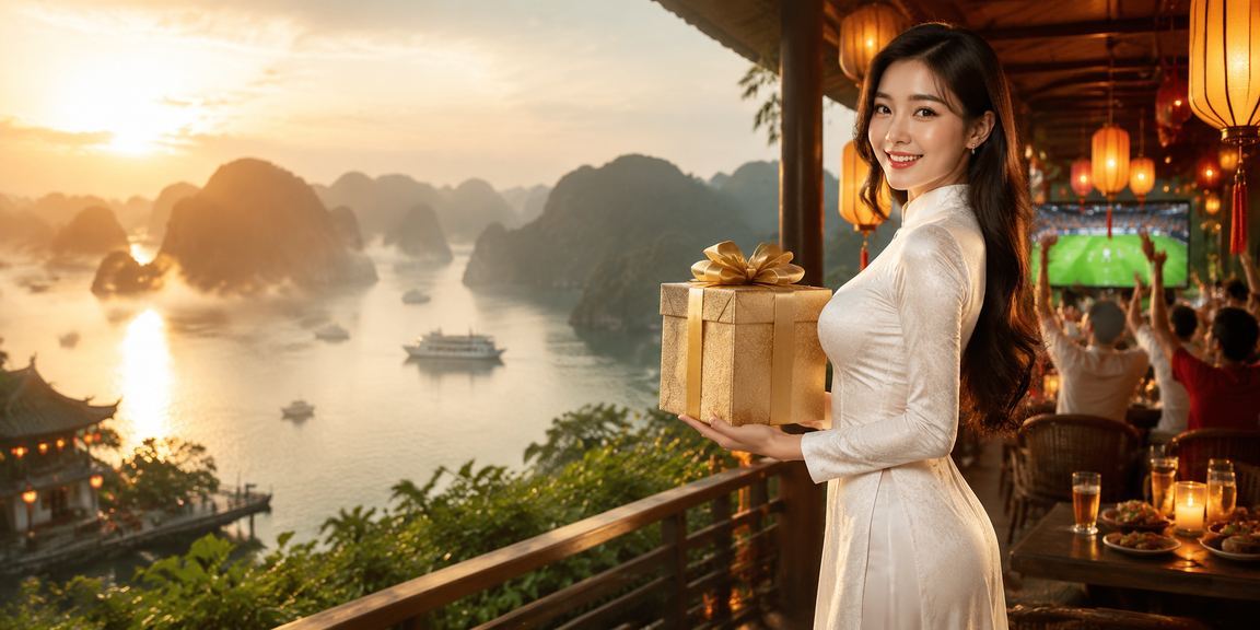 Người dùng Hội An kiểm tra ưu đãi nạp tiền và theo dõi kèo trực tiếp
