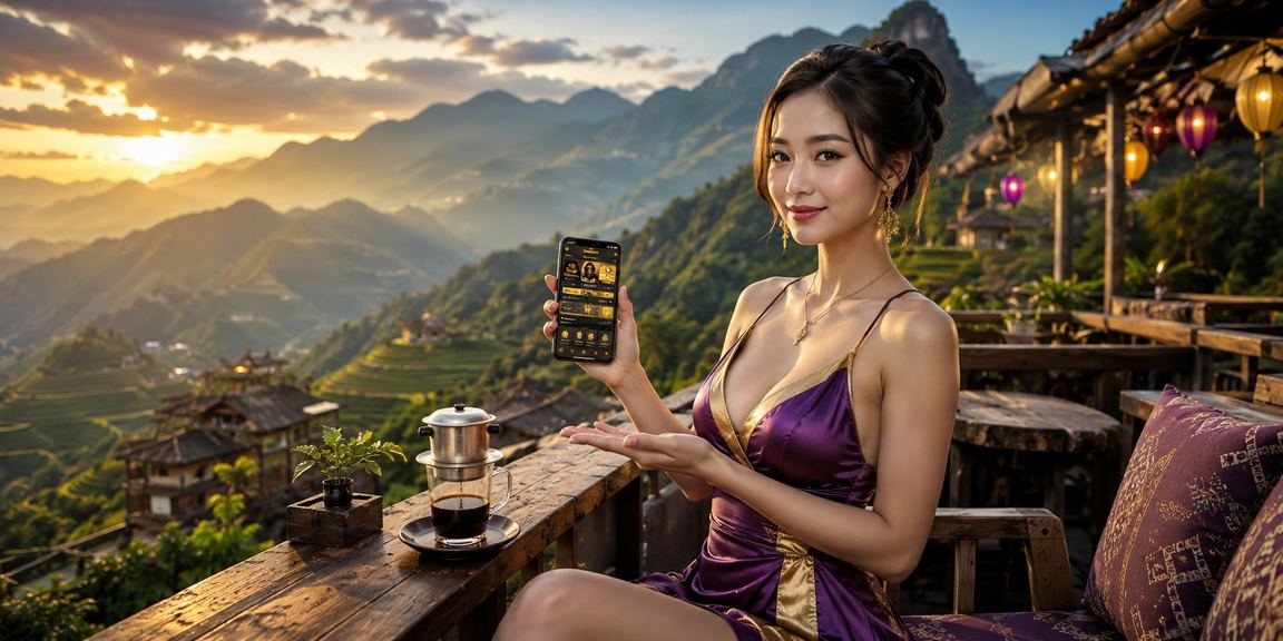 Người dùng Sapa uống cà phê sáng và xem nghiên cứu điển hình về cá cược thể thao